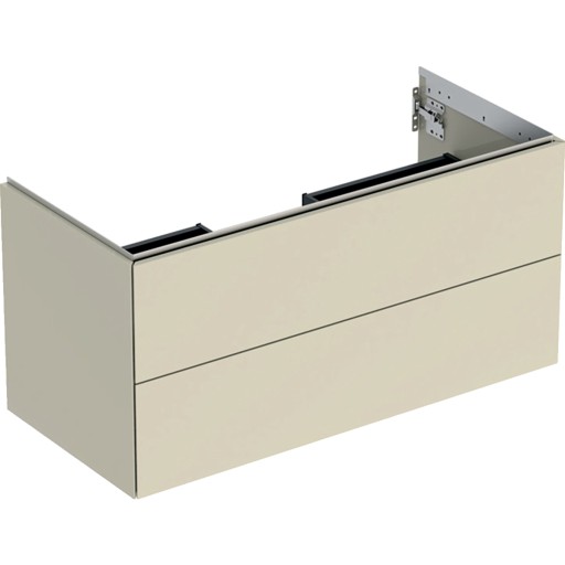 Dulap baza Geberit ONE cu 2 sertare  105cm  gri nisip lucios