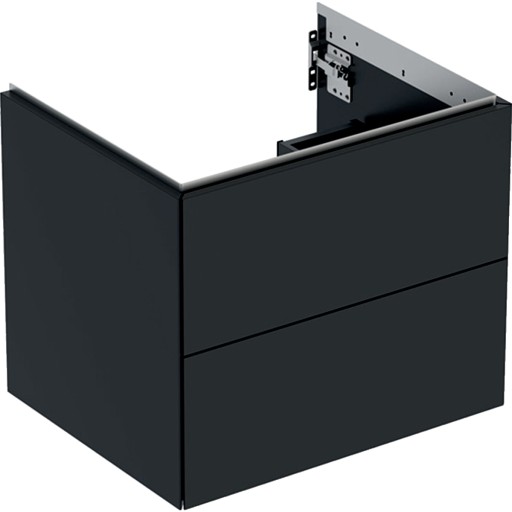 Dulap baza Geberit ONE cu 2 sertare  60cm  negru mat