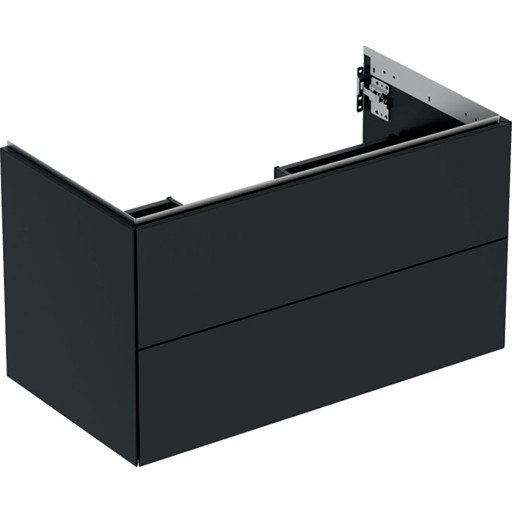 Dulap baza Geberit ONE cu 2 sertare  90cm  negru mat