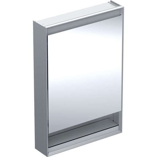 Dulap cu oglinda Geberit ONE 60x90x15cm  cu nisa  finisaj aluminiu  deschidere dreapta