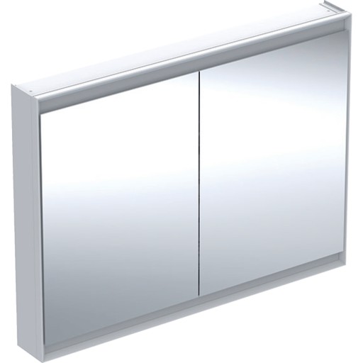 Dulap dublu cu oglinda Geberit ONE 120x90x15cm  finisaj alb