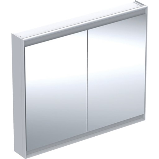 Dulap dublu cu oglinda Geberit ONE 105x90x15cm  finisaj alb