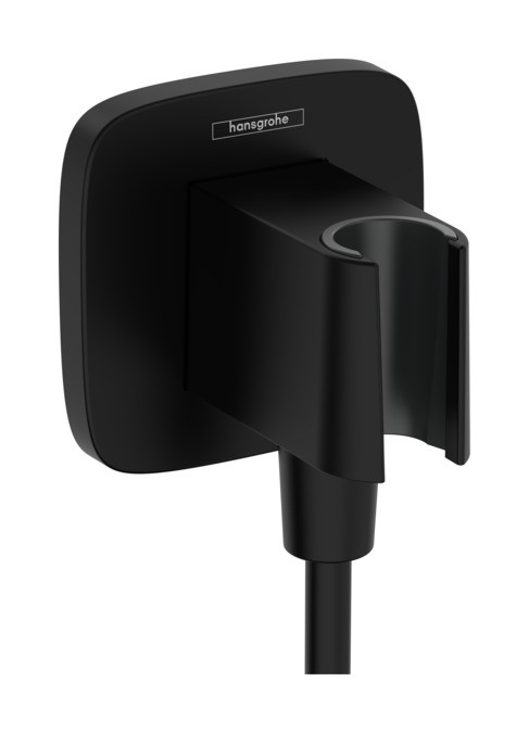 Accesoriu Hansgrohe FixFit Q cu agatatoare de dus  negru mat