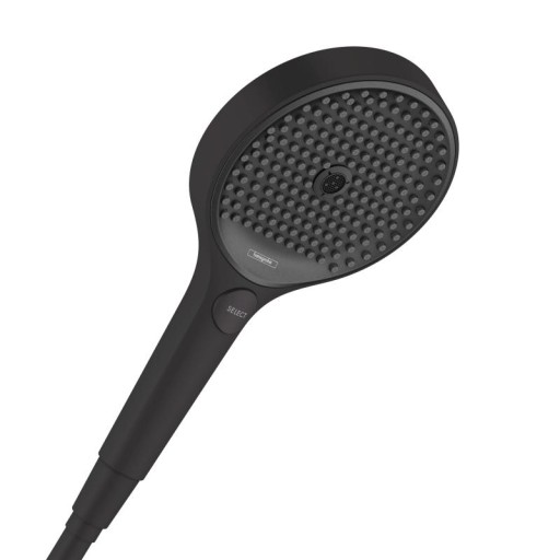 Para de dus Hansgrohe Rainfinity 130  3 tipuri de jet  negru mat
