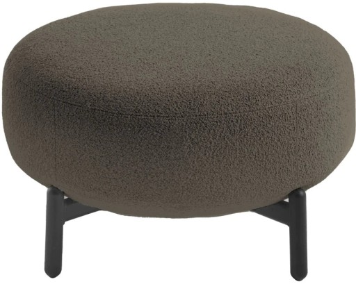 Pouf Kartell Lunam design Patricia Urquiola  tapiterie Orsetto  Maro