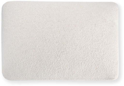 Perna decorativa Kartell design Patricia Urquiola  50x35cm  textil Orsetto alb