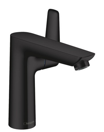 Baterie lavoar Hansgrohe Talis E 150  ventil pop-up  negru mat