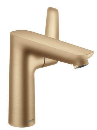 Baterie lavoar Hansgrohe Talis E 150  ventil pop-up  bronz periat