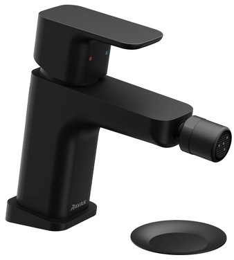 Baterie bideu Ravak Concept 10° TD F 055.20  ventil click-clack  black
