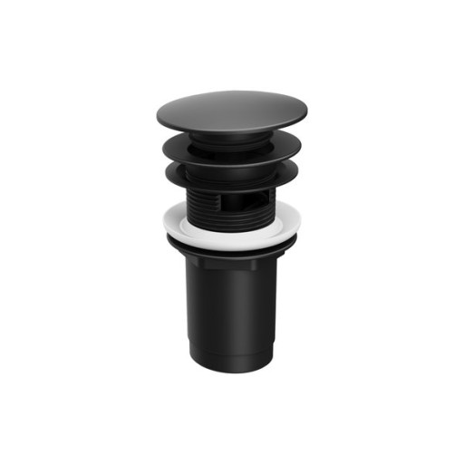 Ventil lavoar Ravak X01748 tip click-clack  pentru lavoare cu preaplin  negru