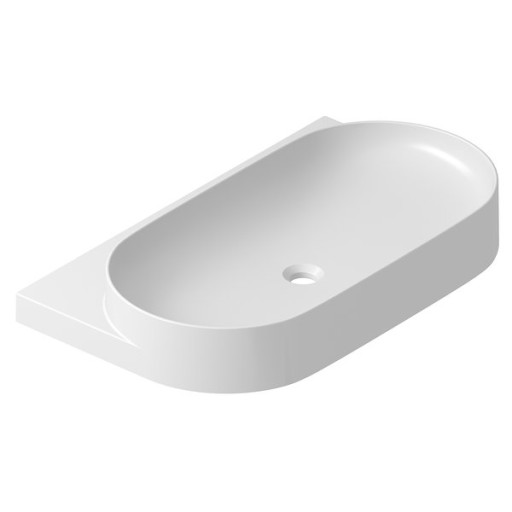 Lavoar oval Ravak Yard 80x50cm  alb