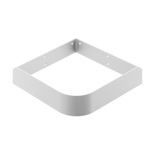 Consola pentru lavoar de colt Ravak Yard de 45x45cm  alb