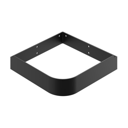 Consola pentru lavoar de colt Ravak Yard de 45x45cm  negru