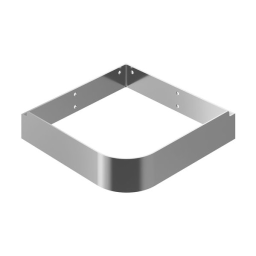 Consola pentru lavoar de colt Ravak Yard de 45x45cm  inox