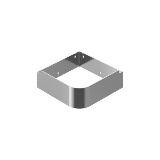 Consola pentru lavoar de colt Ravak Yard de 28x28cm  inox