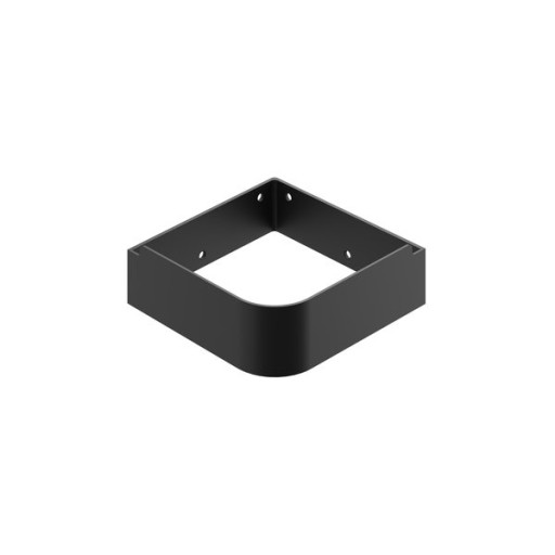 Consola pentru lavoar de colt Ravak Yard de 28x28cm  negru