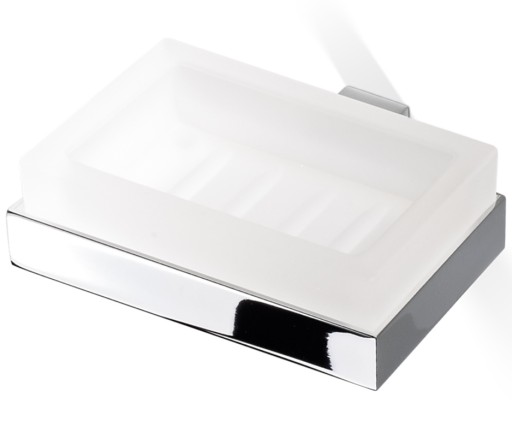 Savoniera cu suport de perete Decor Walther Corner  crom