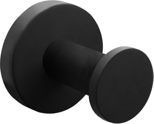 Cuier de baie Decor Walther Basic  negru mat