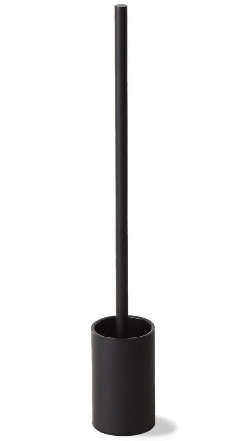 Perie WC cu suport stativ Decor Walther  negru mat