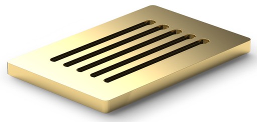 Savoniera Decor Walther Bench 1 x 11.5 x 7.5cm  gold 24k