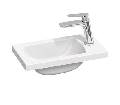 Lavoar asimetric Ravak Concept Classic II 400  40x22cm  alb