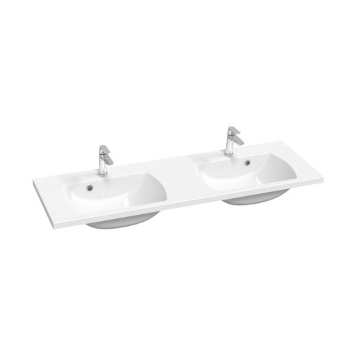Lavoar dublu Ravak Concept Classic II 1300  130x49cm  alb