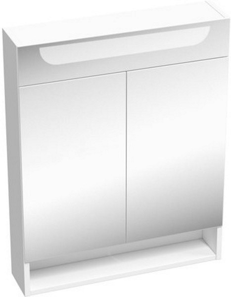 Dulap cu oglinda Ravak MC Classic II 600  iluminare LED  60cm  alb