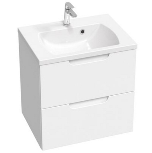 Dulap baza pentru lavoar Ravak SD Classic II 600 cu 2 sertare  60cm  alb