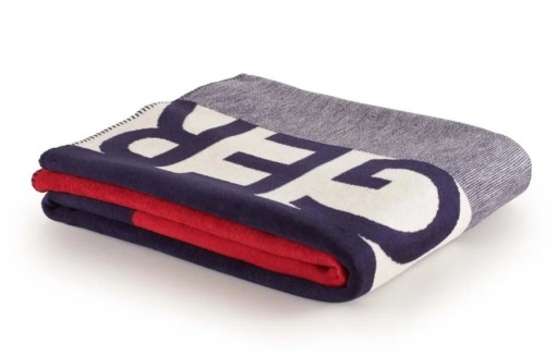 Pled Tommy Hilfiger State Decos 150x200cm  Gri