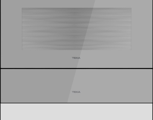 Panou frontal pentru aparat de vidat Teka KIT VS 1520 GS SM Steam Grey / Infinity Glass