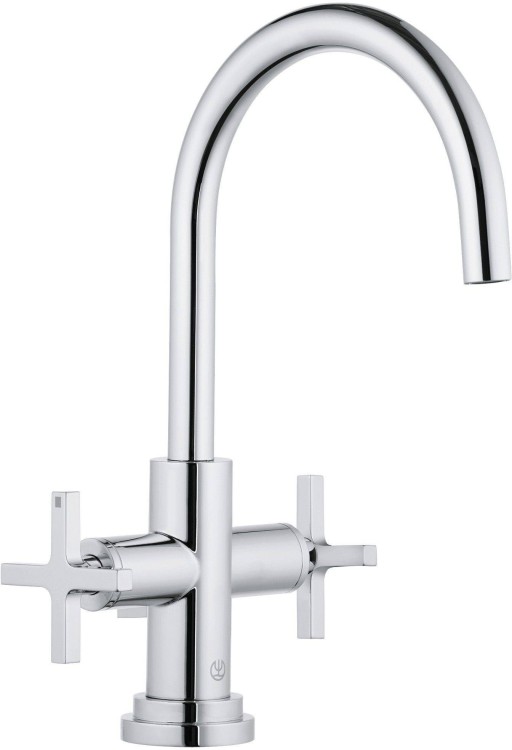 Baterie lavoar Kludi Nova Fonte Classic cu pipa inalta rotativa  crom