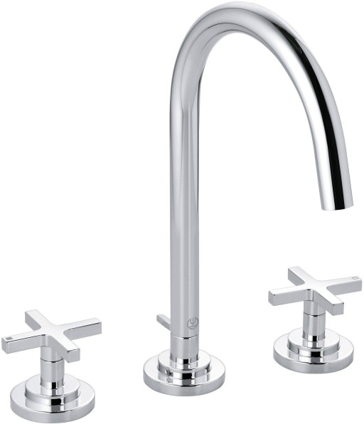 Baterie lavoar Kludi Nova Fonte Classic din 3 elemente  crom