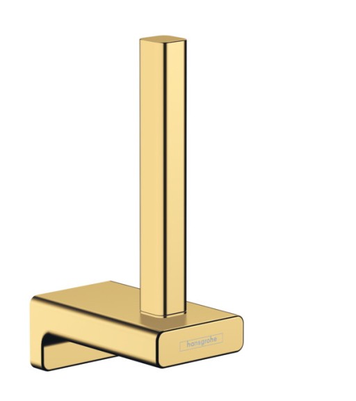 Suport rezerva hartie igienica Hansgrohe AddStoris  gold optic lustruit