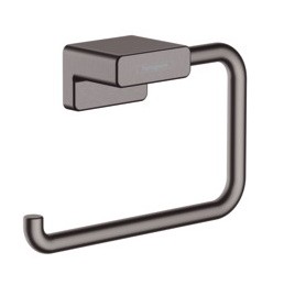Suport hartie igienica Hansgrohe AddStoris  crom negru periat