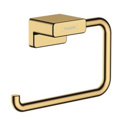Suport hartie igienica Hansgrohe AddStoris  gold optic lustruit