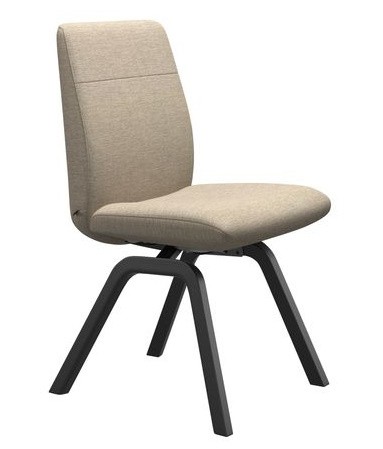 Scaun Stressless Chilli v2 Low D200 L  Balance&Glide  cadru negru  tapiterie Daisy Beige