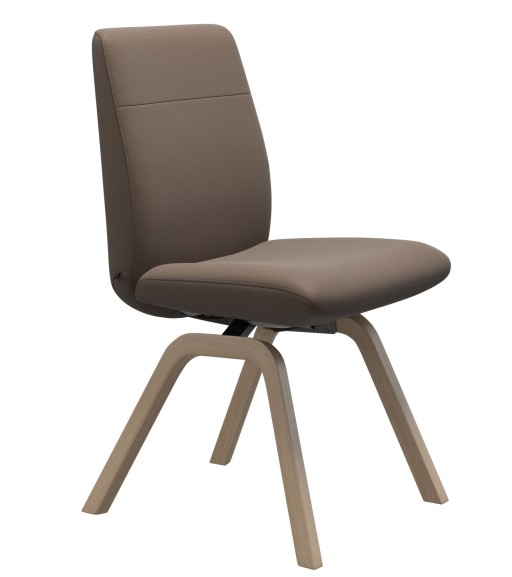 Scaun Stressless Chilli v2 Low D200 L  Balance&Glide  cadru natural  tapiterie piele Batick Mole