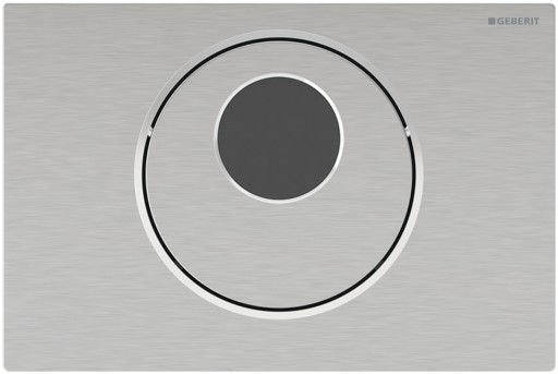Clapeta actionare electronica cu infrarosu Geberit Sigma10 inox  alimentare la retea