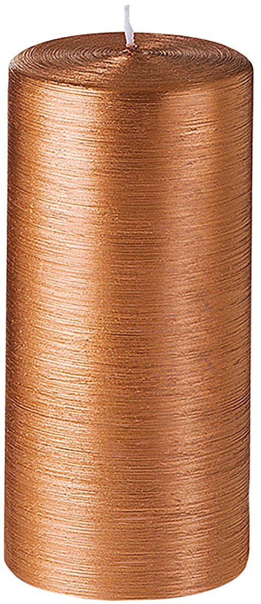 Lumanare La Francaise Colorama de Fetes  Cylindre  d 7cm  h 15cm  25 ore  cupru