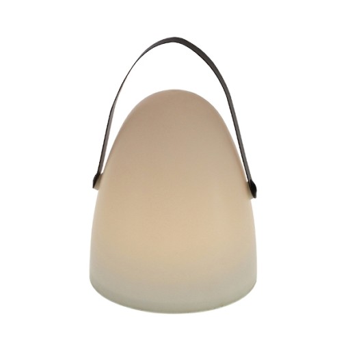 Lampa de exterior Deko Senso 21x30cm  IP44  timer  USB  alb-negru