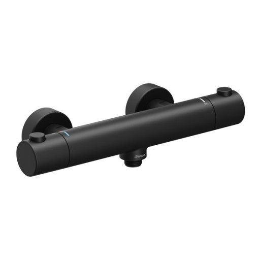 Baterie dus termostatata Ravak Puri Black PU 033.20  negru mat