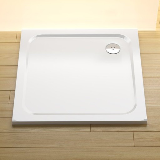 Cadita de dus patrata Ravak Cool Perseus Pro Chrome 100x100cm  alb