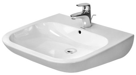 Lavoar pentru persoane cu dizabilitati Duravit D-Code Vital 60x56 cm  alb