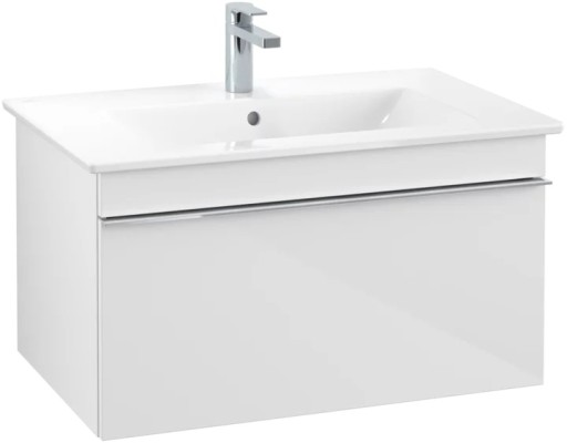 Dulap baza suspendat Villeroy&Boch Venticello 753x420x502 mm cu un sertar  alb lucios
