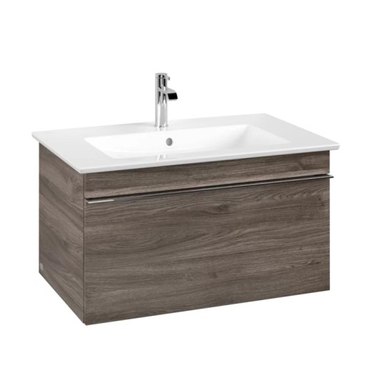 Dulap baza suspendat Villeroy&Boch Venticello 753x420x502 mm cu un sertar  stejar Stone