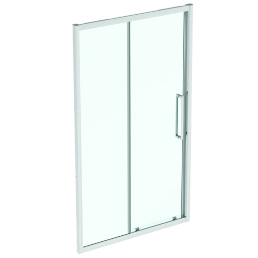 Usa de nisa Ideal Standard I.life 120cm  sticla transparenta 8mm tratata anticalcar IdealClean  profil crom lucios