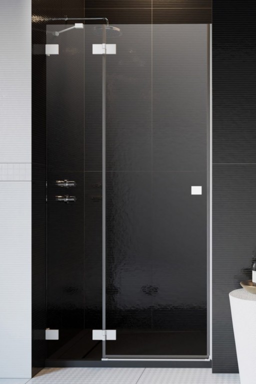 Usa de nisa batanta Radaway Essenza Pro DWJ 120cm deschidere stanga  alb mat