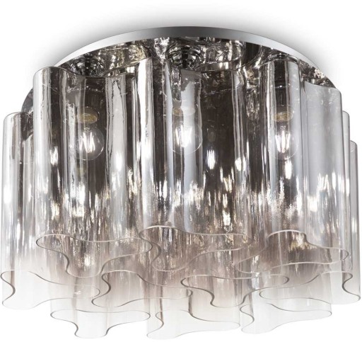 Plafoniera Ideal Lux Compo PL10  max 10x60W E27  d73.5cm  gri