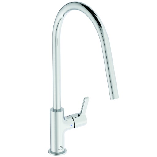 Baterie bucatarie Ideal Standard Gusto  226mm  pipa tubulara R rotativa  crom