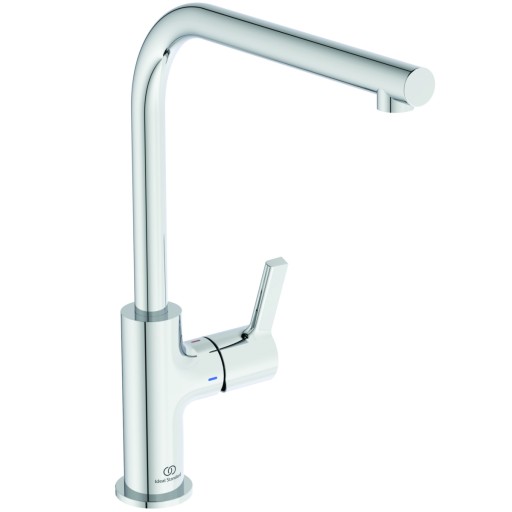 Baterie bucatarie Ideal Standard Gusto  303mm  pipa tubulara L rotativa  crom